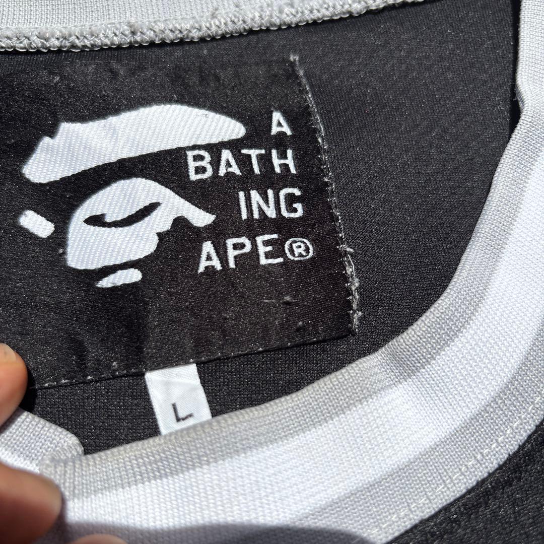 アベイシングエイプ a bathing ape バスケシャツ ユニフォーム