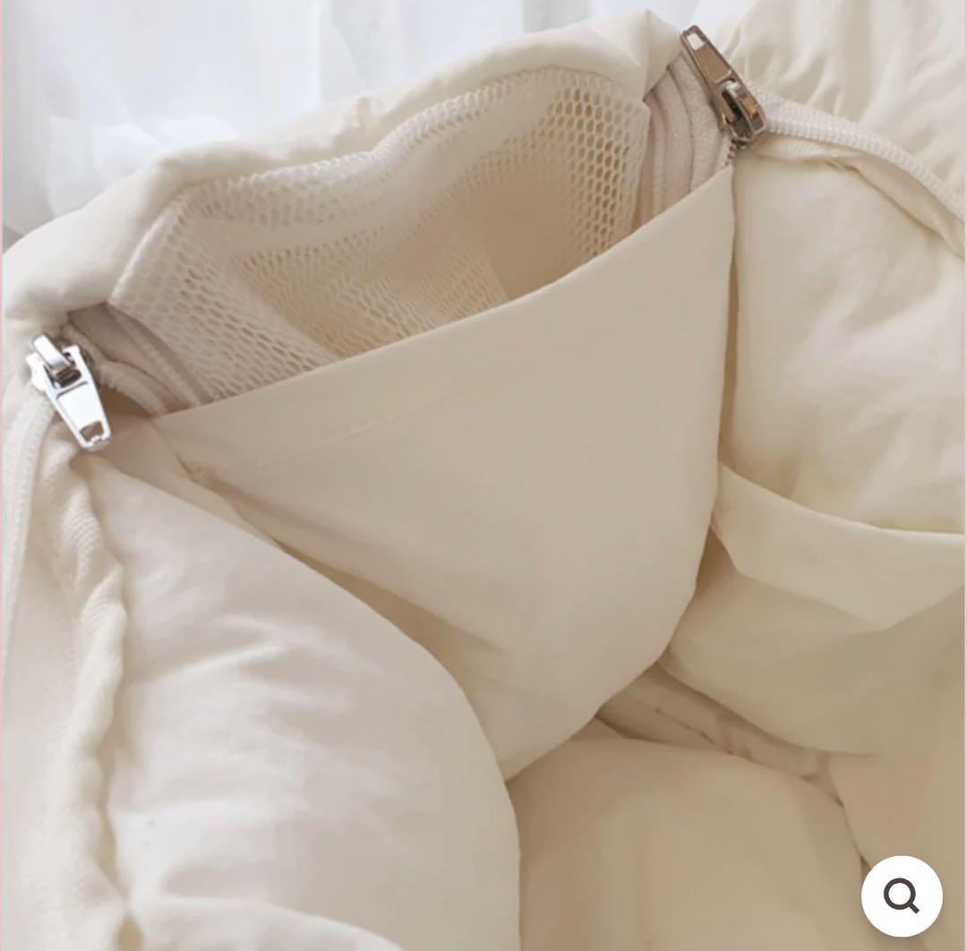 美品 韓国DOUBLE COMMA CLOUD BAG（IVORY）スリング