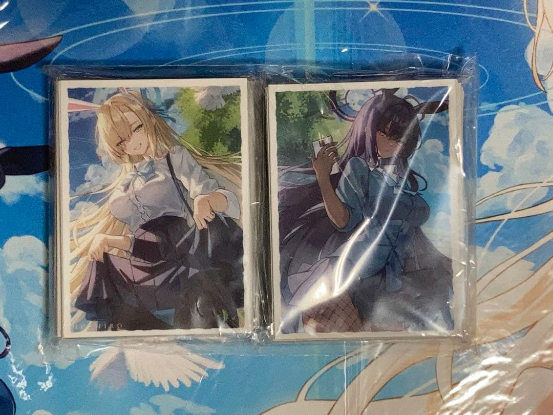 ブルーアーカイブ　プレイマット　スリーブ　セット
