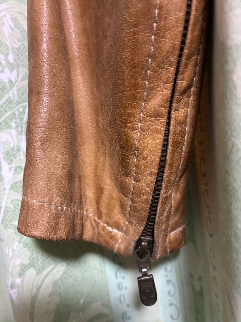 Belstaff レザージャケット イタリア製 S ラムレザー ベルスタッフ