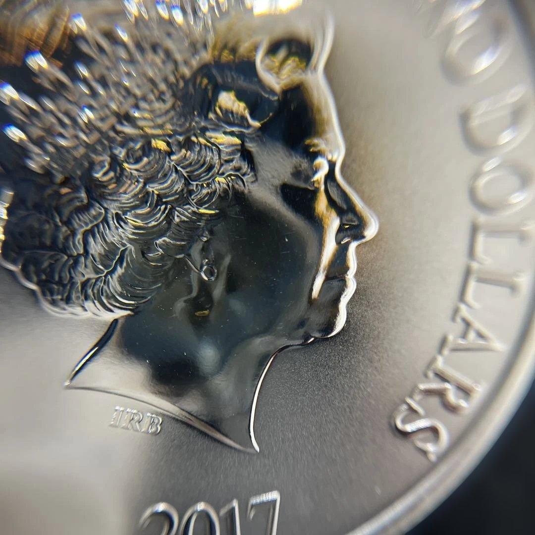 【純銀】ダース・ベイダー　2DOLLARS 純銀プルーフ