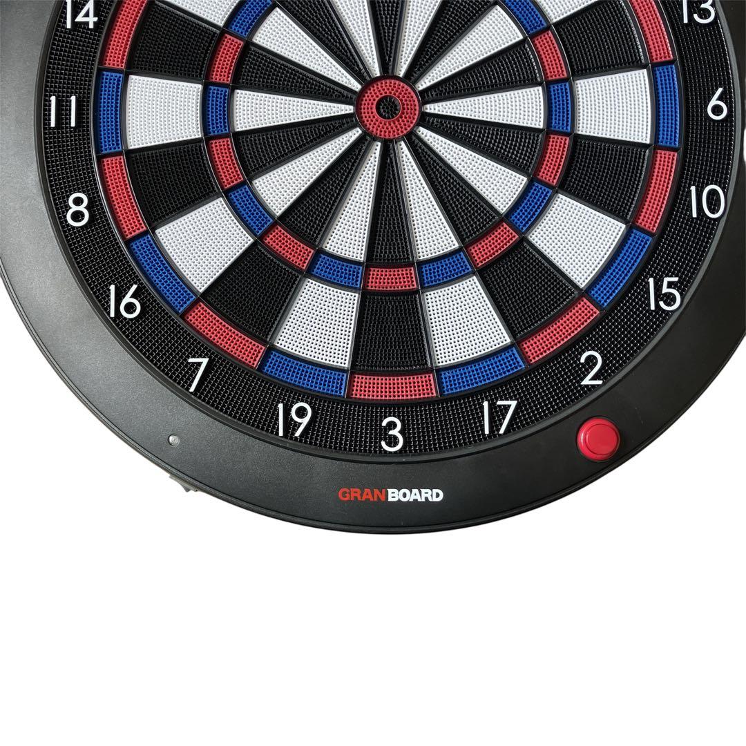 【美品】GRAN BOARD 3s ダーツボード グランボード 3S ブルー