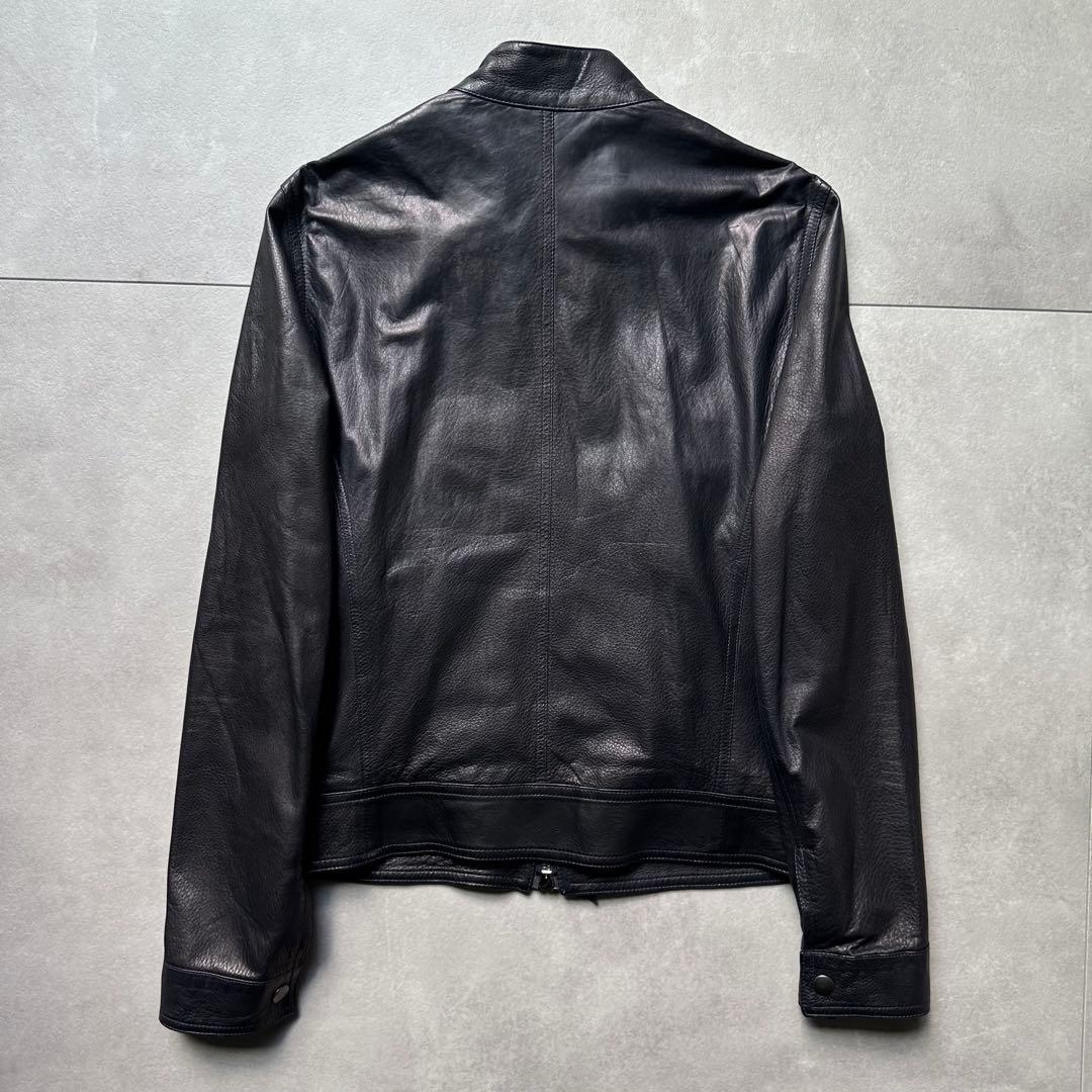 ふ*ん様 極美品 エンメティ ユリ ライダース シングル ラムスキン ダブルジッ