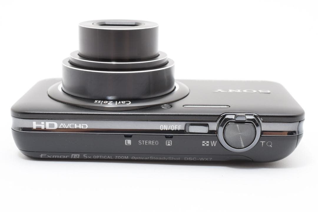 【極美品】SONY Cyber-shot DSC-WX7 ブラック　新品級！