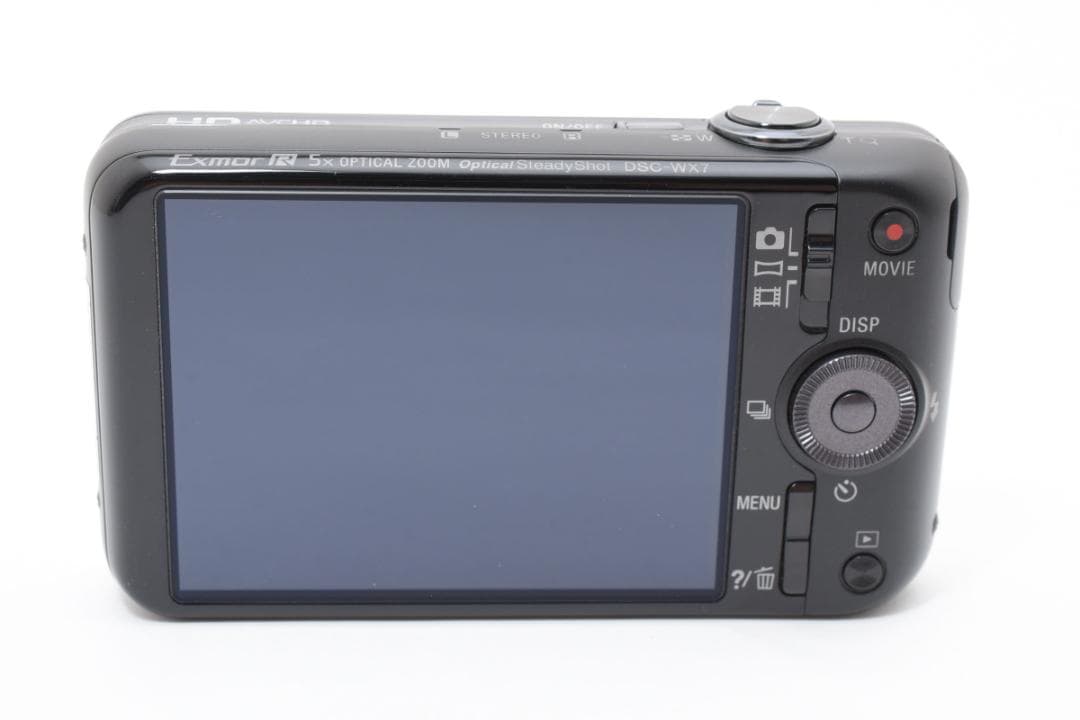 【極美品】SONY Cyber-shot DSC-WX7 ブラック　新品級！