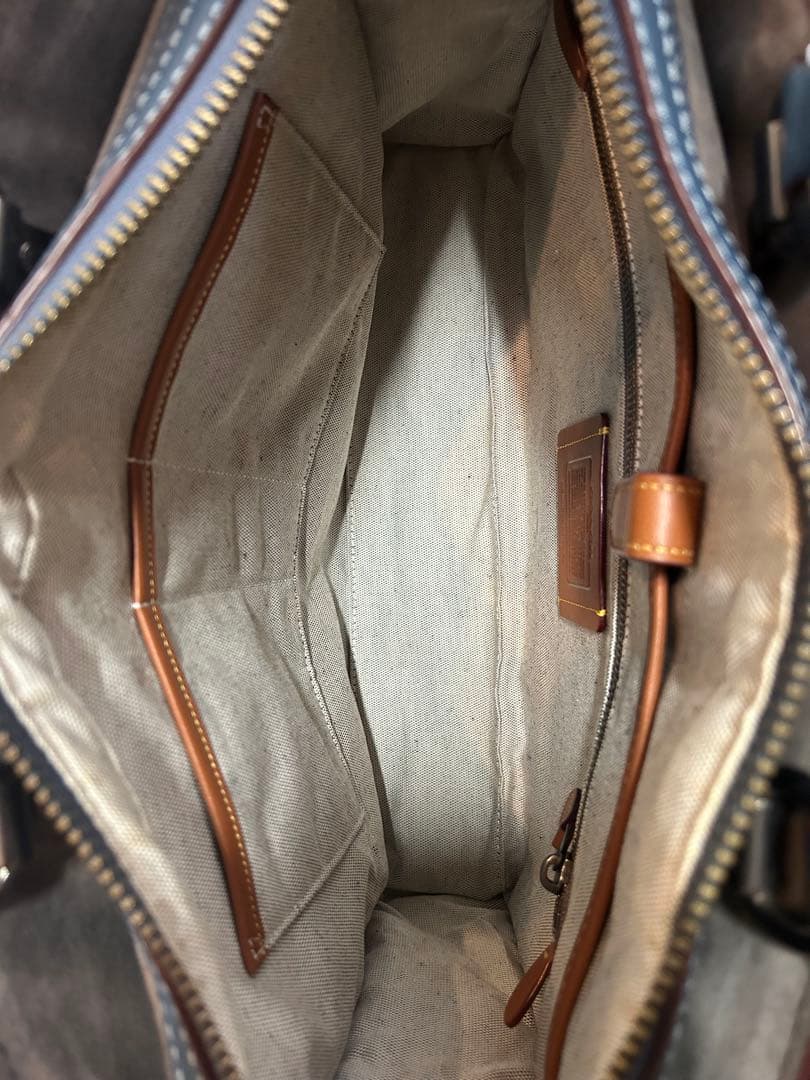 COACH コーチ ローグ ビジネスバッグ ブリーフケース グラブタン 本革