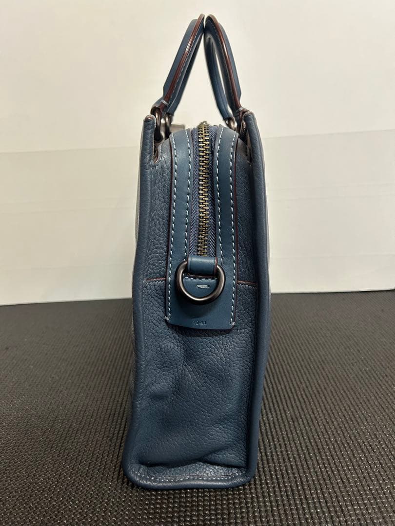 COACH コーチ ローグ ビジネスバッグ ブリーフケース グラブタン 本革