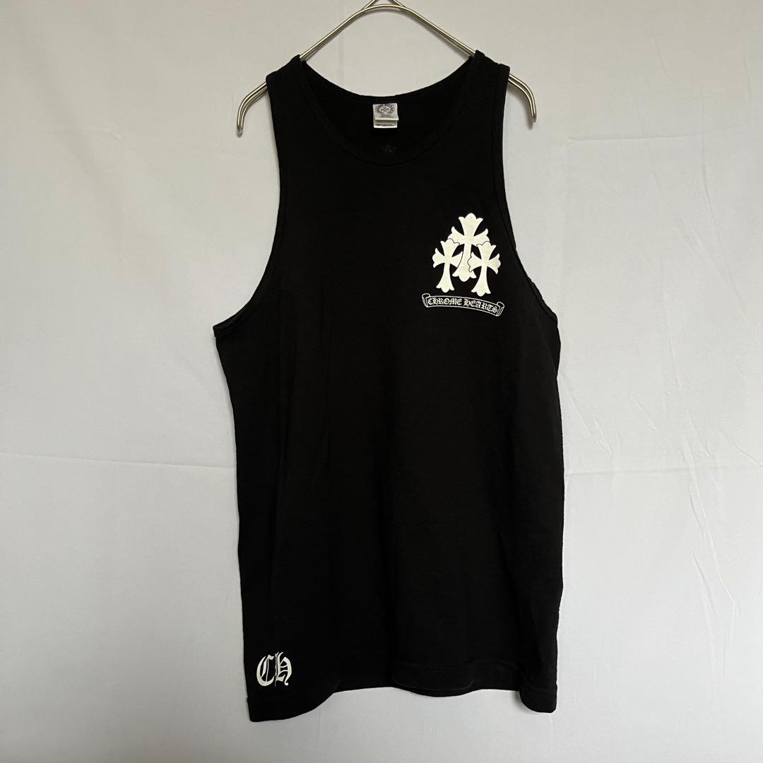■ Chrome Hearts ■ トリプルクロス タンクトップ S