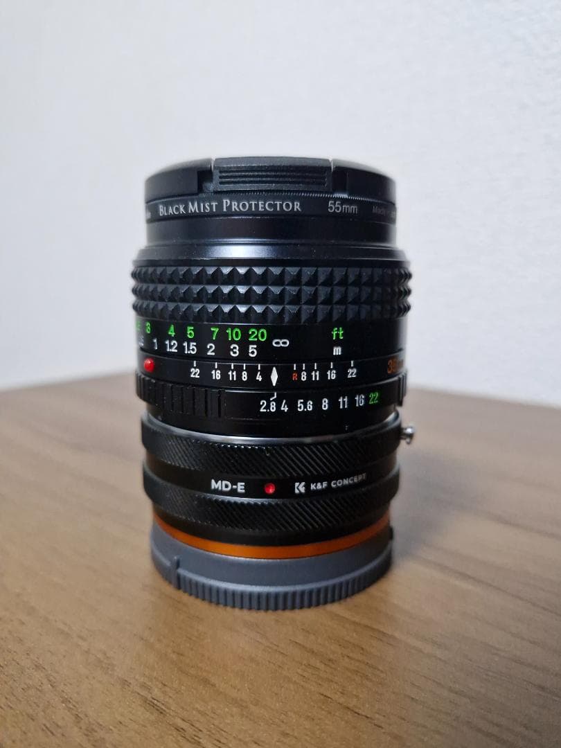 [美品] Minolta ミノルタ MC W.ROKKOR 35mm f2.8+