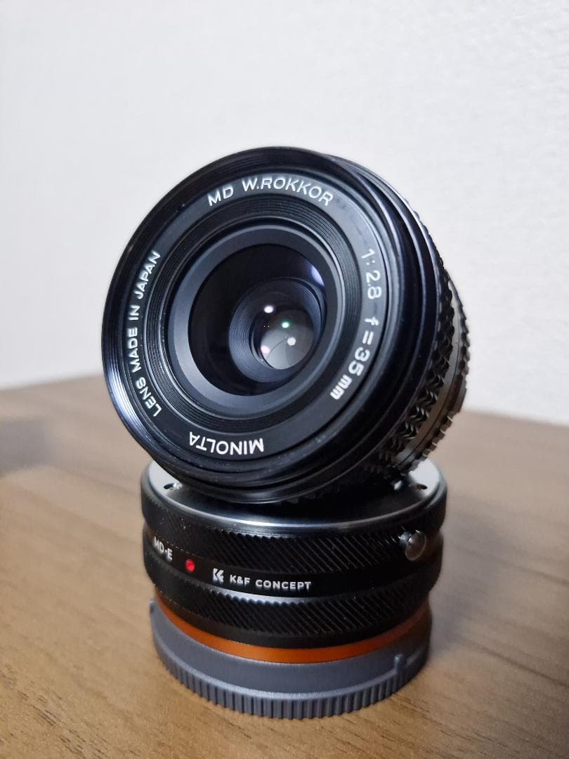 [美品] Minolta ミノルタ MC W.ROKKOR 35mm f2.8+