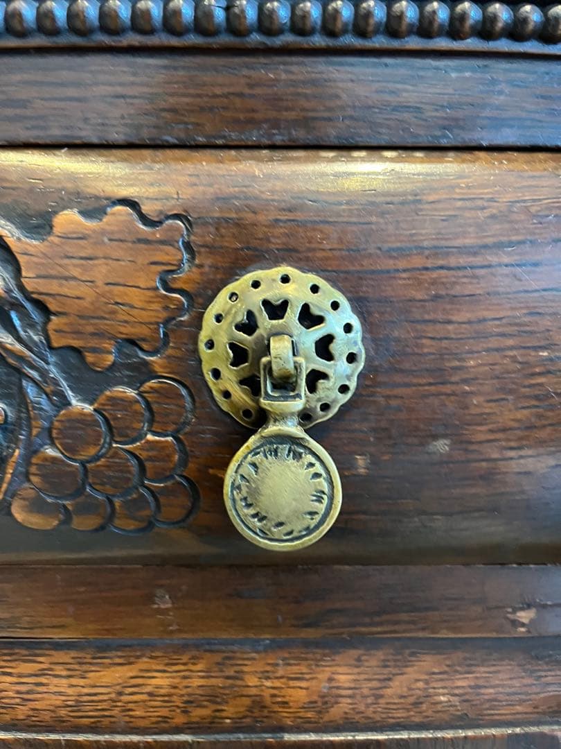 イギリス　アンティークキャビネット