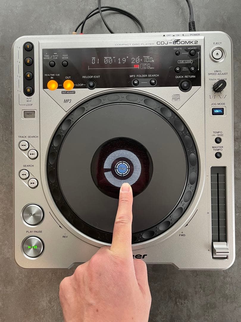 動作確認済　Pioneer CDJ-850MK2 シルバー