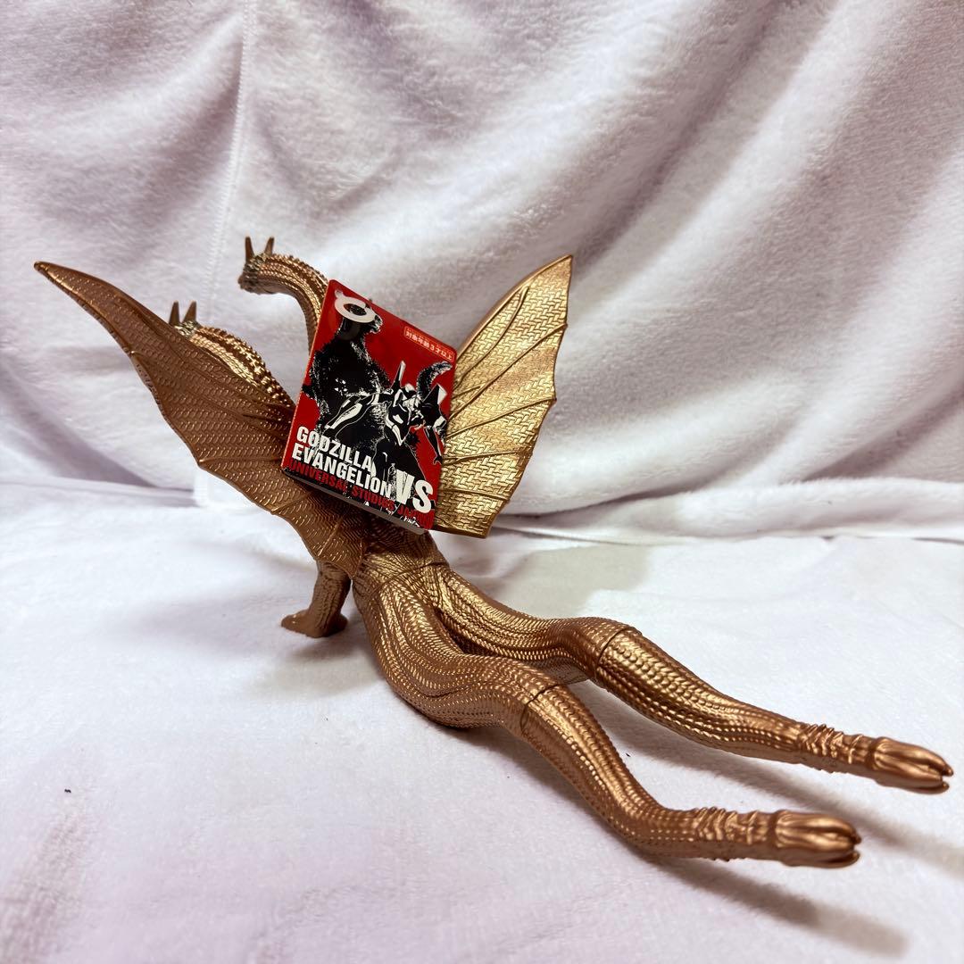 USJ ゴジラ対エヴァンゲリオン限定　ゴジラ　キングギドラ　ソフビ