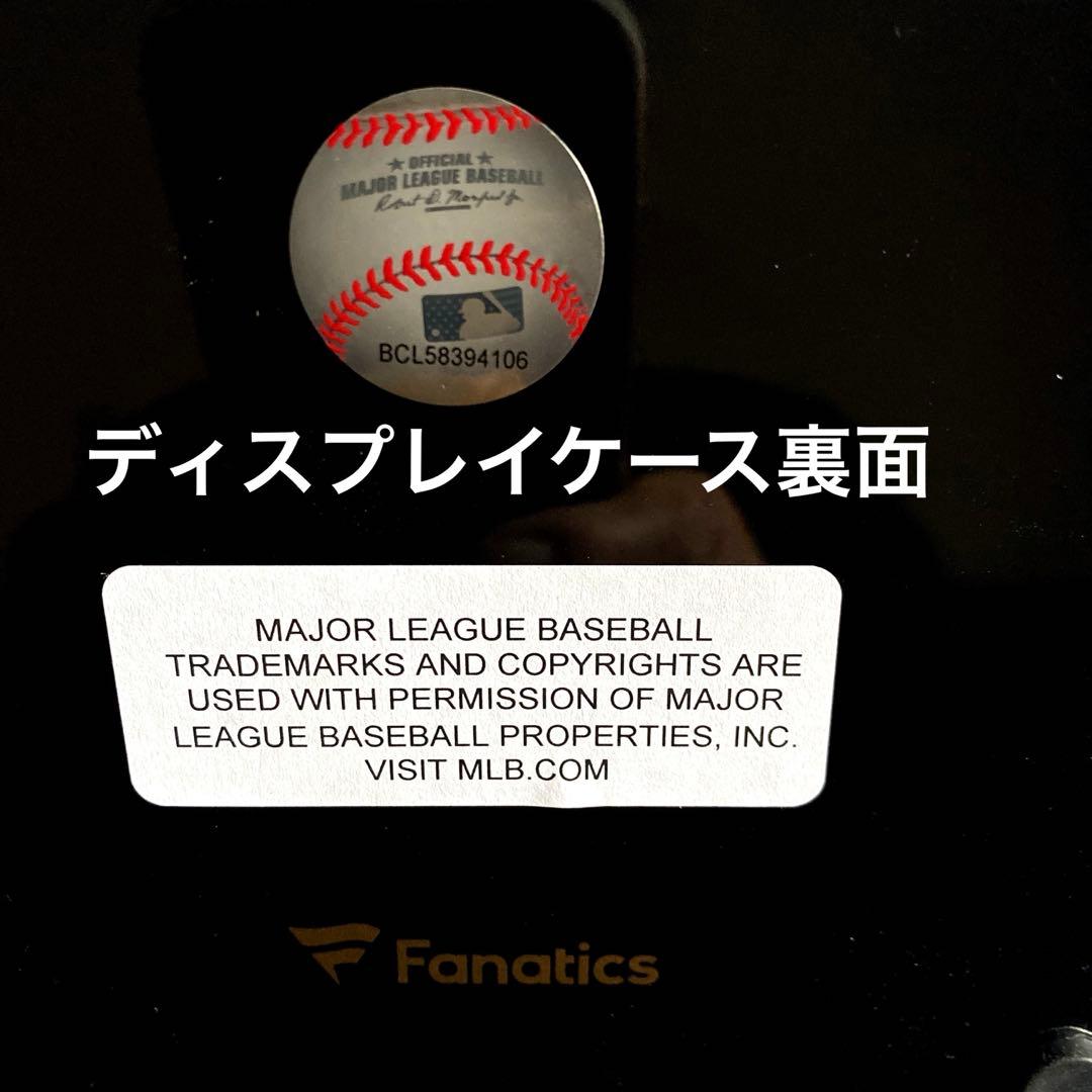 ドジャース　大谷翔平選手　直筆サイン　MLB試合球　2025ディスプレイケース付