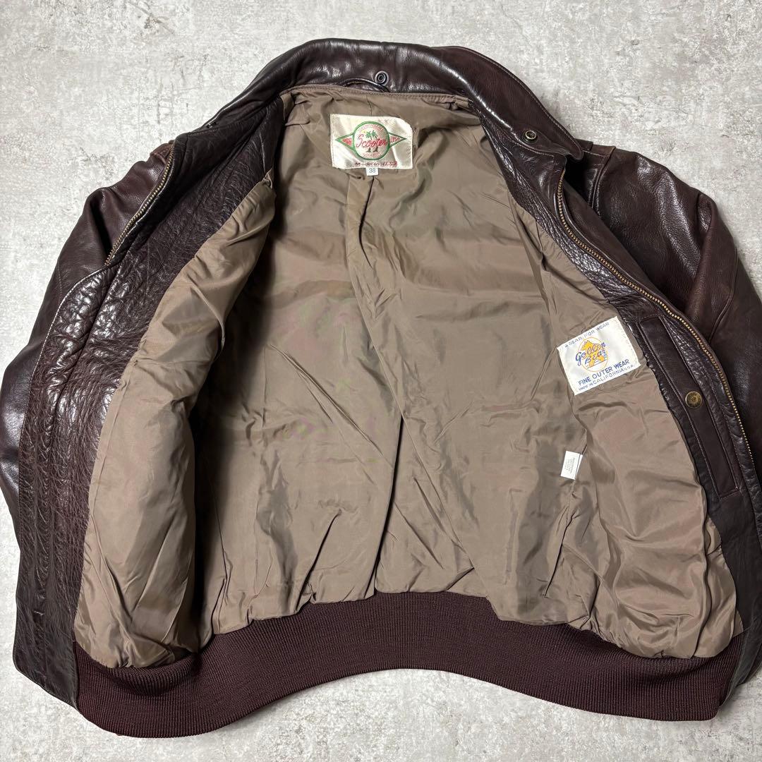 USA製 Gollden Bear ゴールデンベアー A-2 ホースレザー