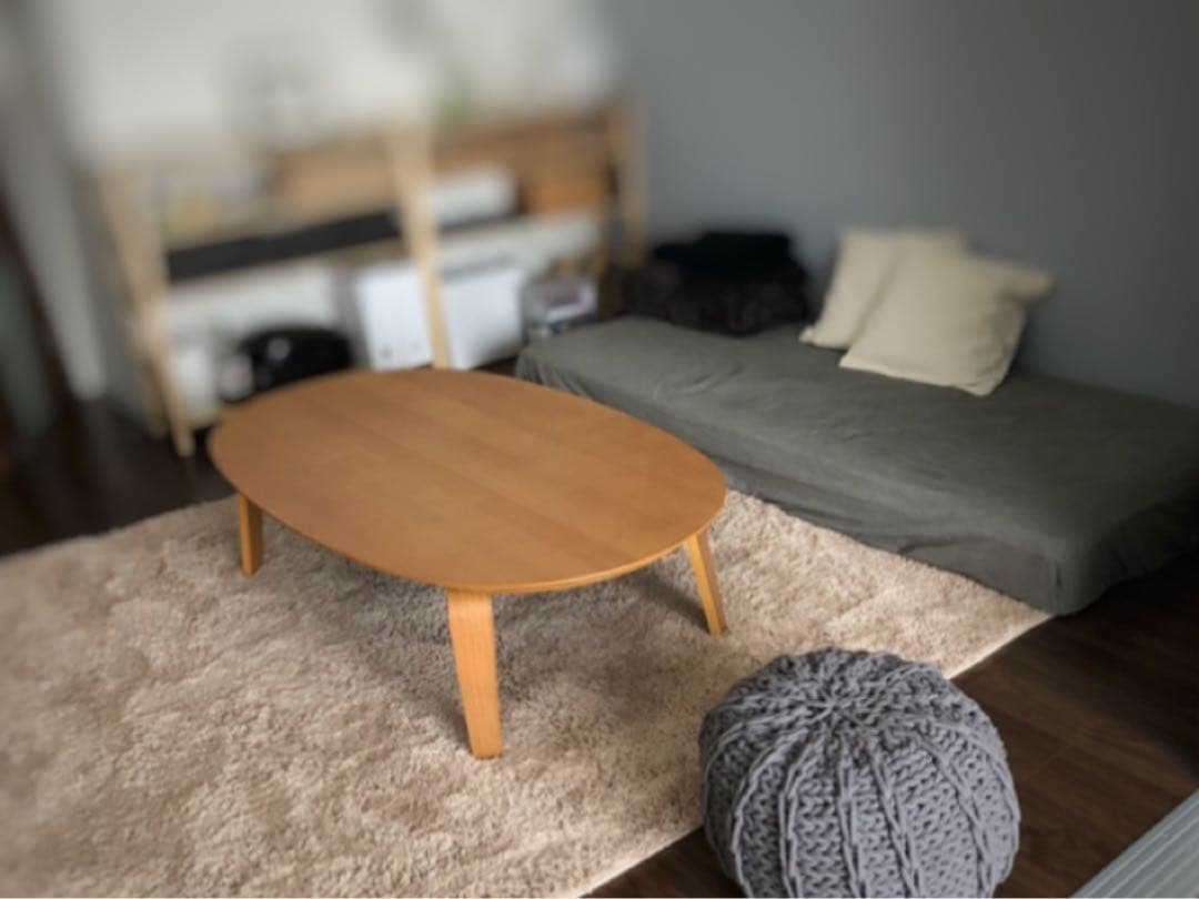 無印良品 楕円テーブル こたつ 等 家具セット