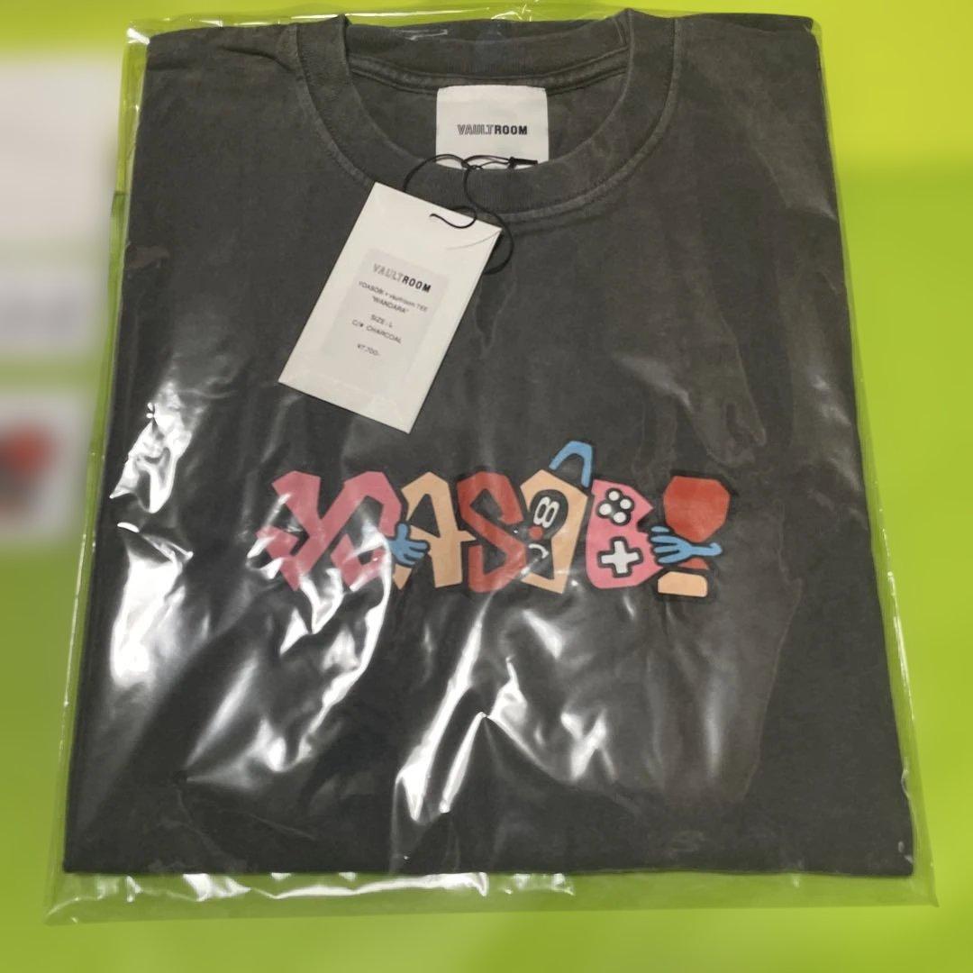 未着用　限定　YOASOBI×vaultroom Tシャツ Lサイズ チャコール