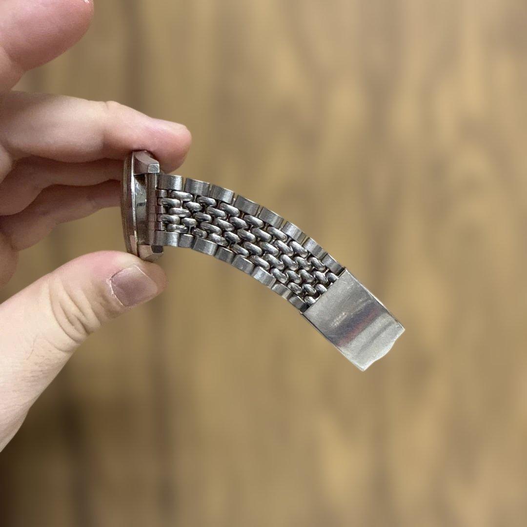 【稼動品】RADO 自動巻き時計 シルバー　GOLDEN HORSE