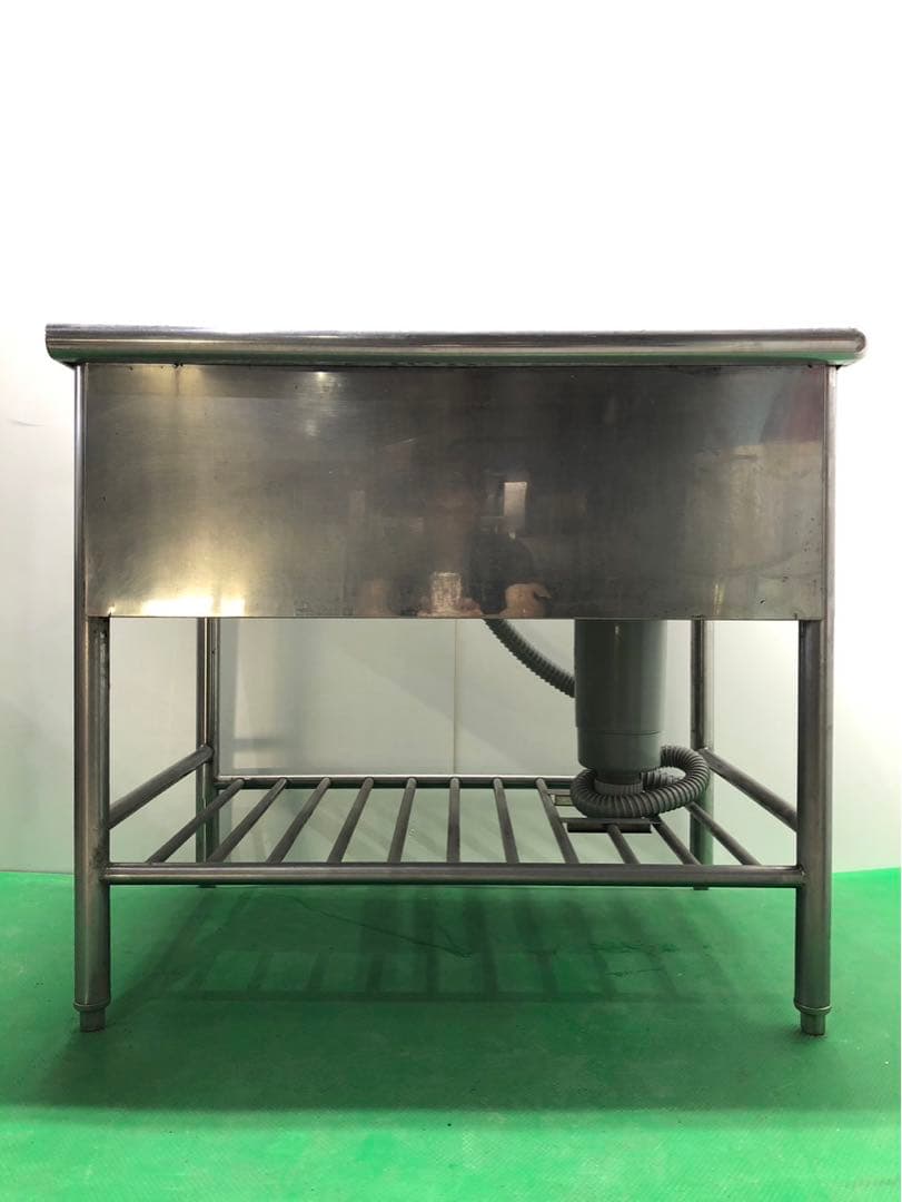 ☆地域限定送料無料☆工場整備品☆一槽シンク　幅900 ステンレス　業務用