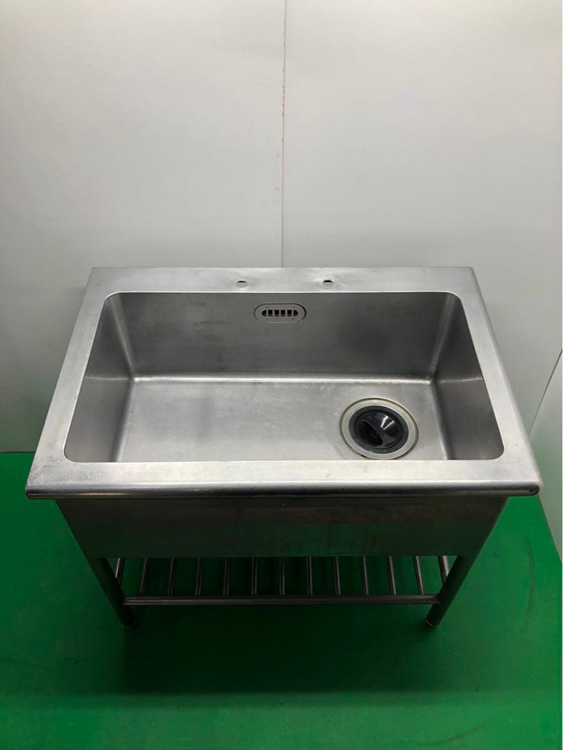 ☆地域限定送料無料☆工場整備品☆一槽シンク　幅900 ステンレス　業務用