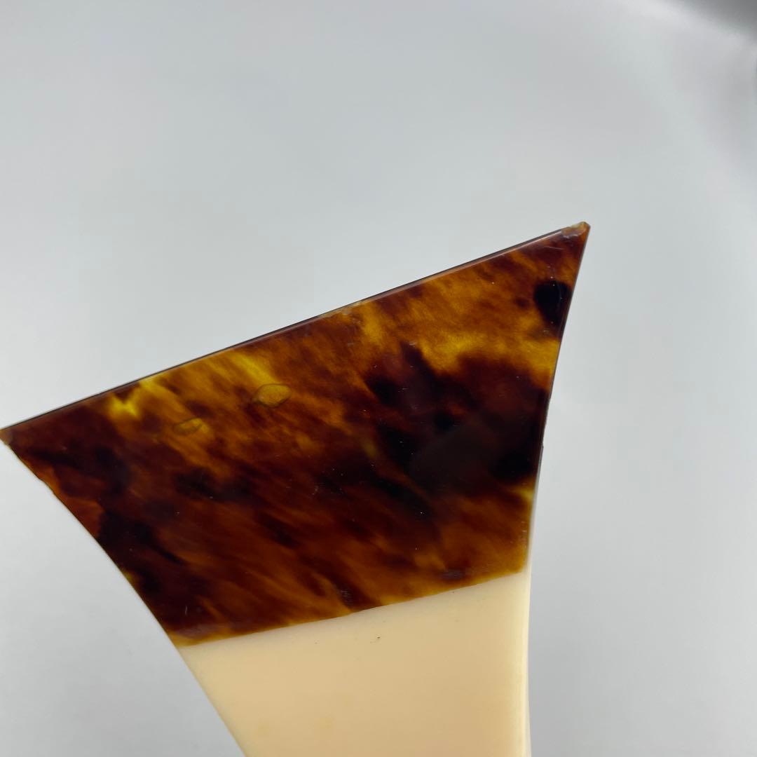 239ヴィンテージ 天然素材　三味線バチ　重さ約114g