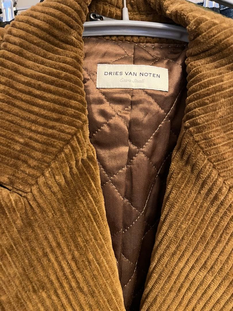 DRIES VAN NOTEN チェスターコート ブラウン