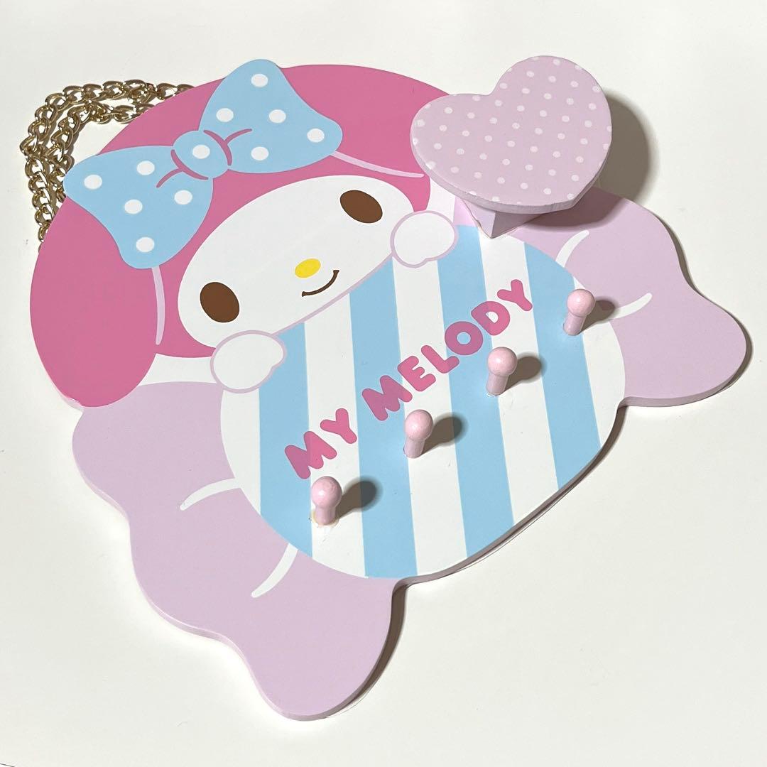 マイメロディ 木製アクセサリー&キーフック