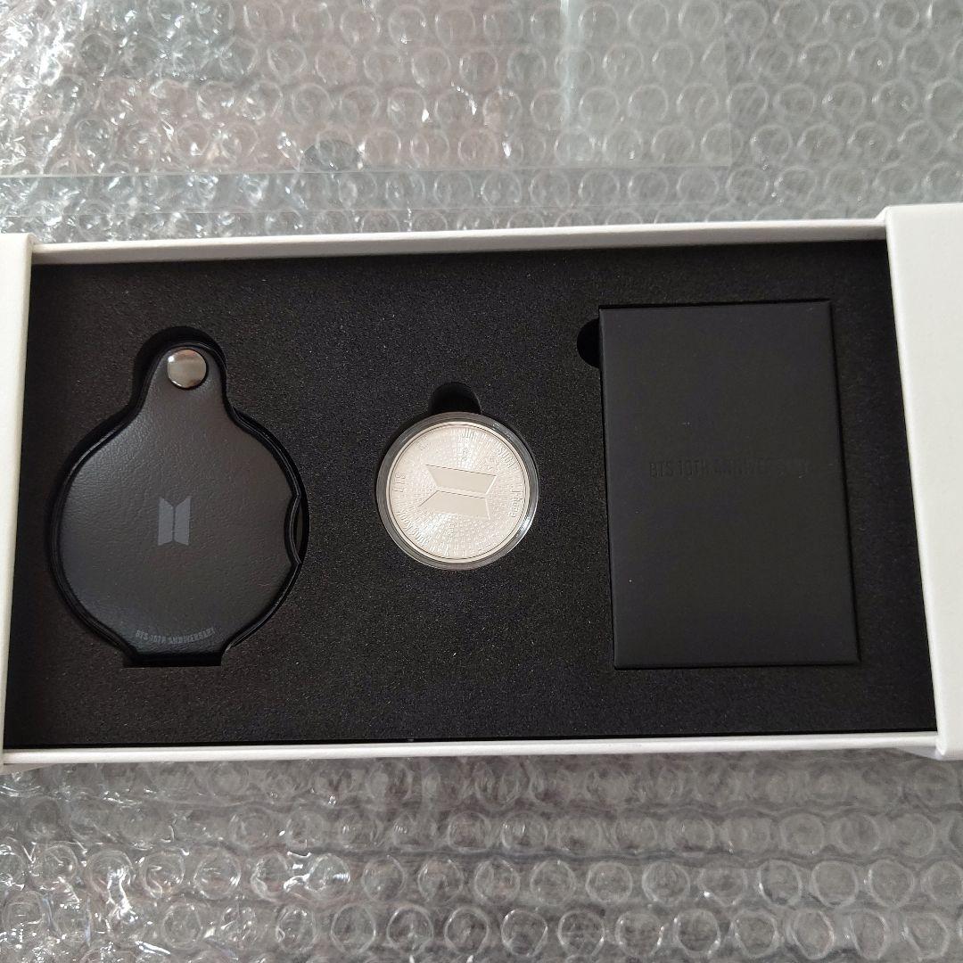 BTS 10周年 記念 メダル 公式