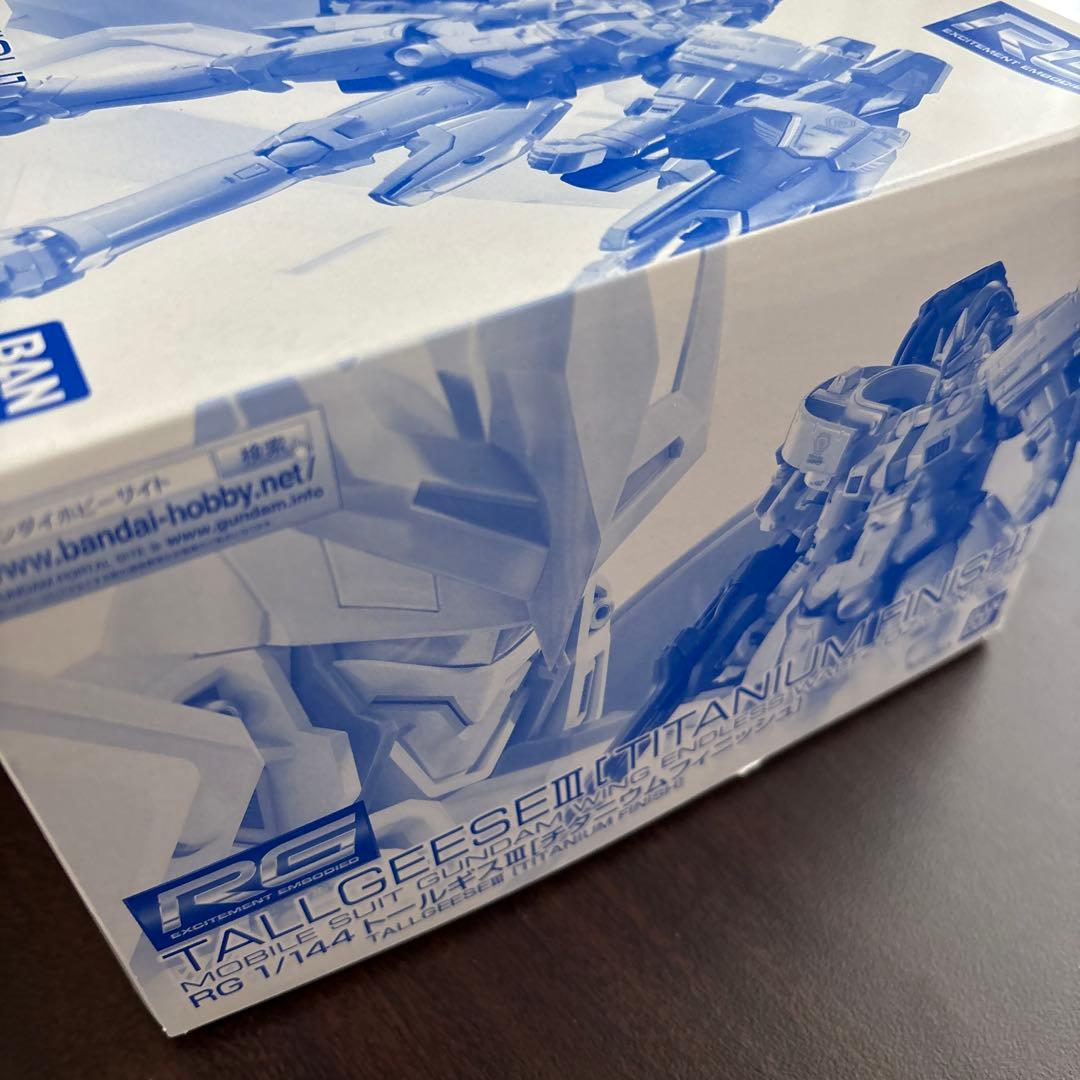 RG トールギスⅢ（チタニウム フィニッシュ）