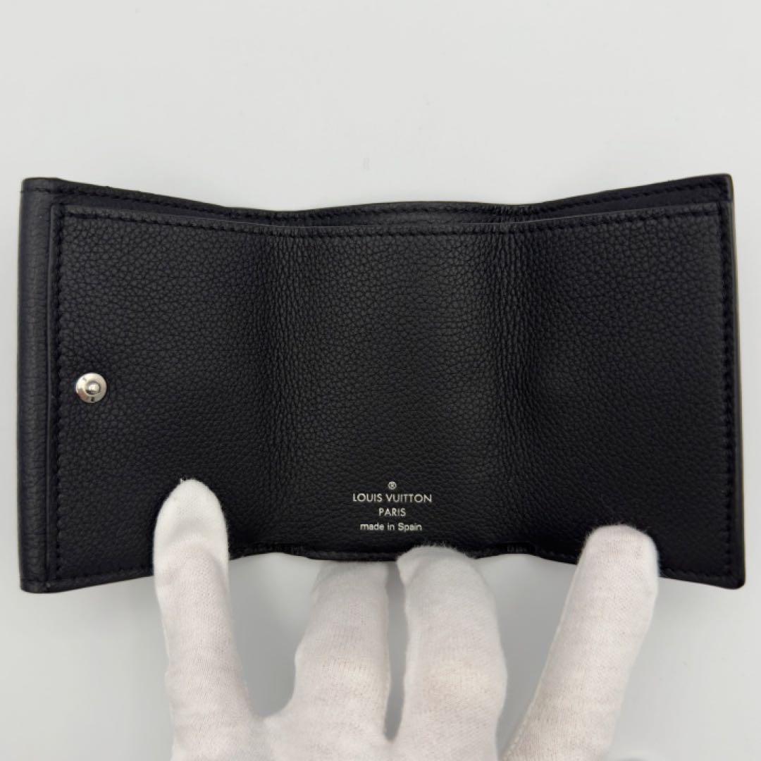 ギフト対応　現行モデル　ヴィトン財布　ポルトフォイユ　ロックミニ　ノワール　箱付