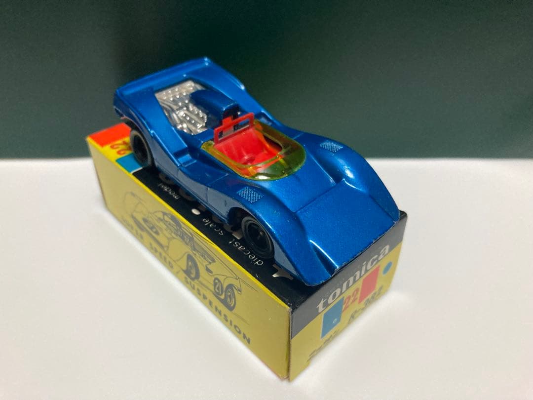 トミカ　No.22-1-1日本製　ニッサン　R-382 青色指定箱　入手難易度A