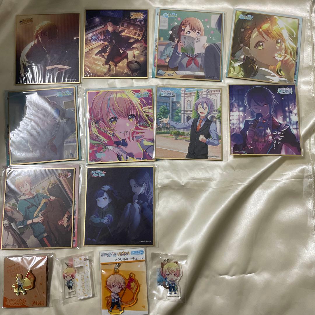 プロセカ ミニ色紙 アクリルキーホルダー アクキー 天馬司