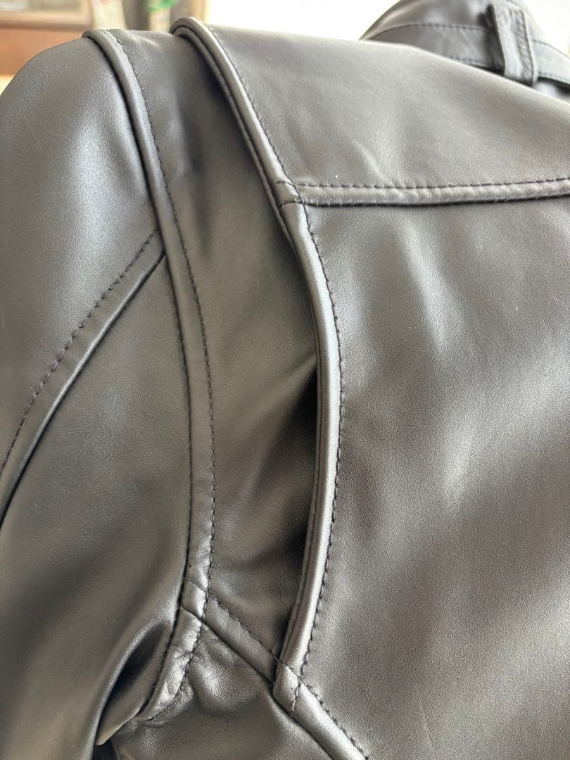 ジョンケイさん専用ホースハイド本革シングルライダースジャケット