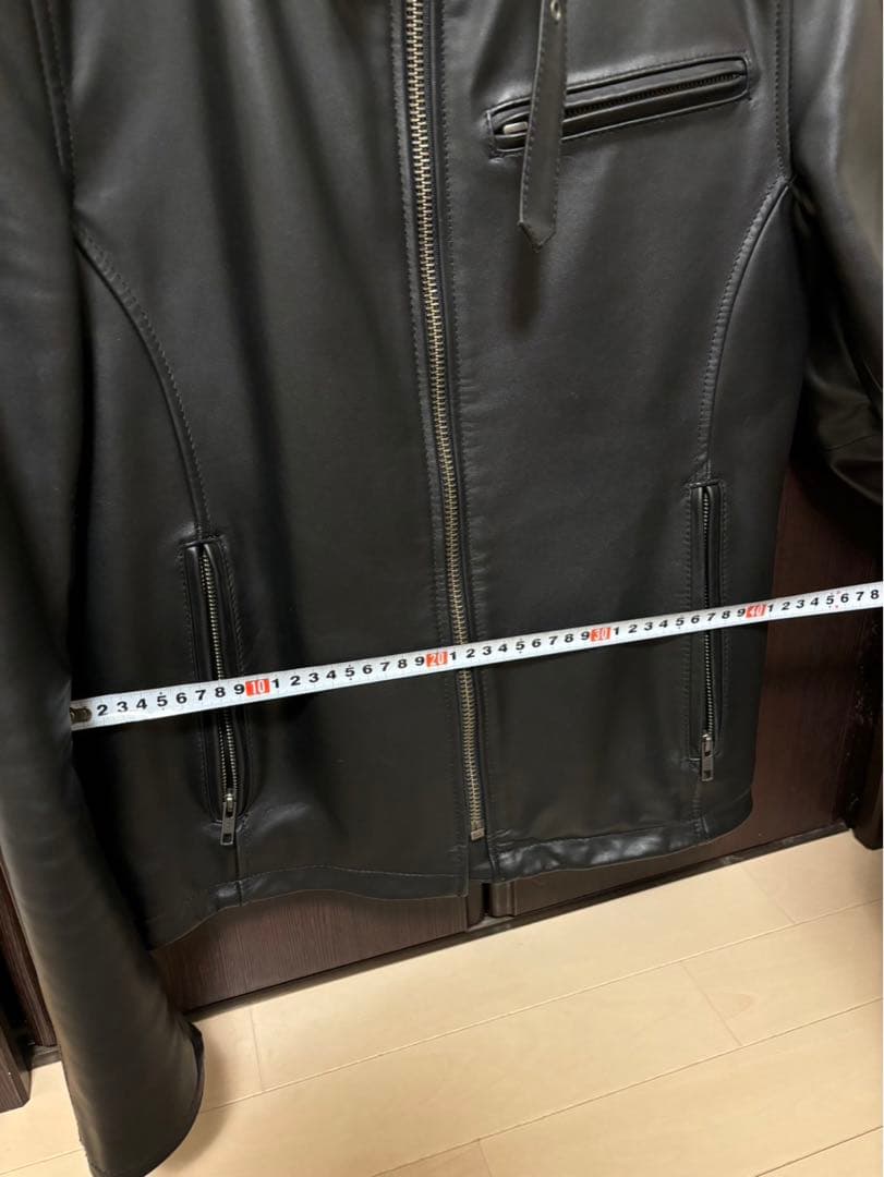ジョンケイさん専用ホースハイド本革シングルライダースジャケット