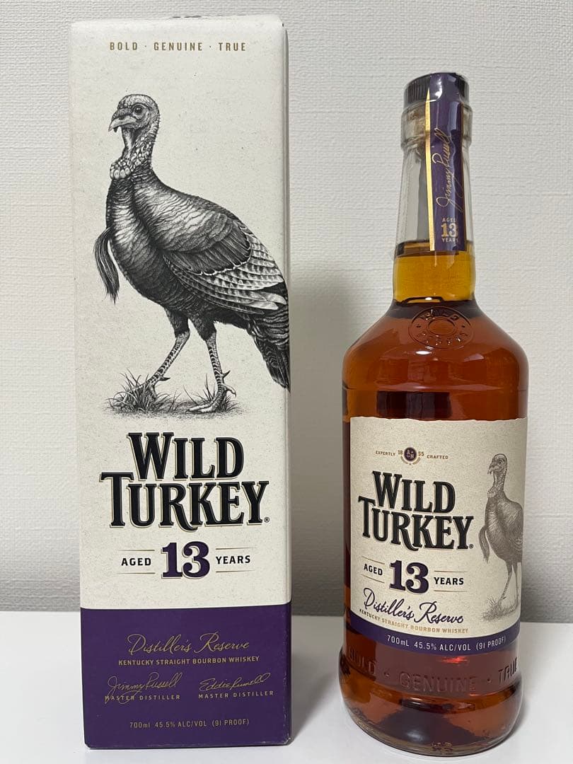 ワイルドターキー　WILD TURKEY 13年 バーボンウイスキー　終売品