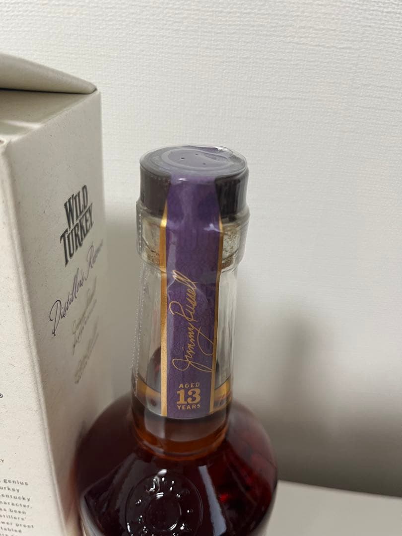 ワイルドターキー　WILD TURKEY 13年 バーボンウイスキー　終売品
