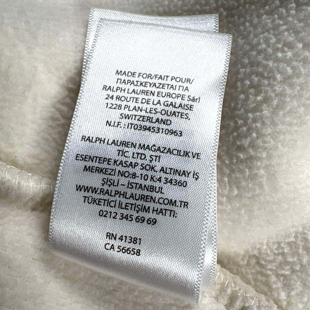 ✨美品・XL✨ラルフローレン　ボアパーカー　プルオーバー　ビッグポニー刺繍　現行