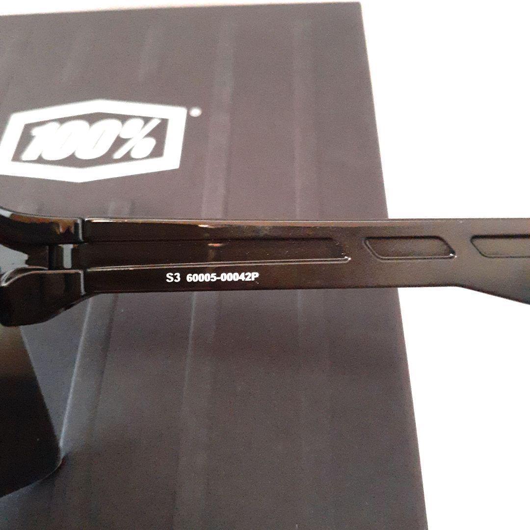 新モデル 100% S3 マットグロスブラック ワンハンドレッド