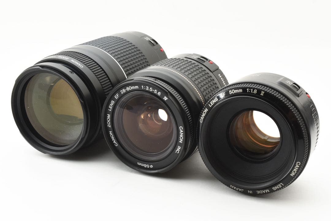 Canon EOS 9000D 標準&望遠&単焦点トリプルレンズセット