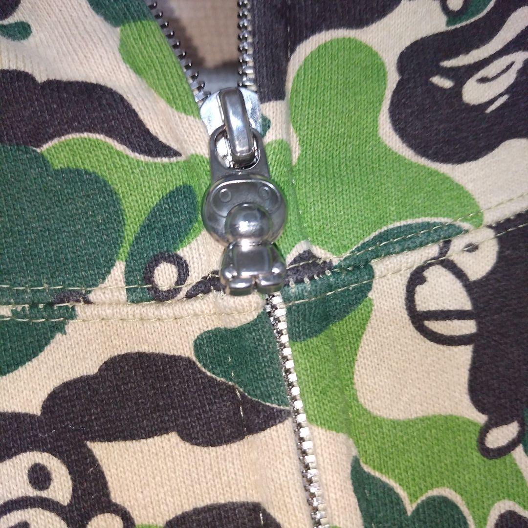 A BATHING APE 00s マイロ カモ パーカー BABY MILO