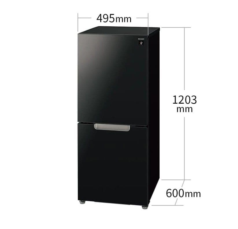 シャープ(SHARP) 冷蔵庫「PLAINLY SJ-GD15P」