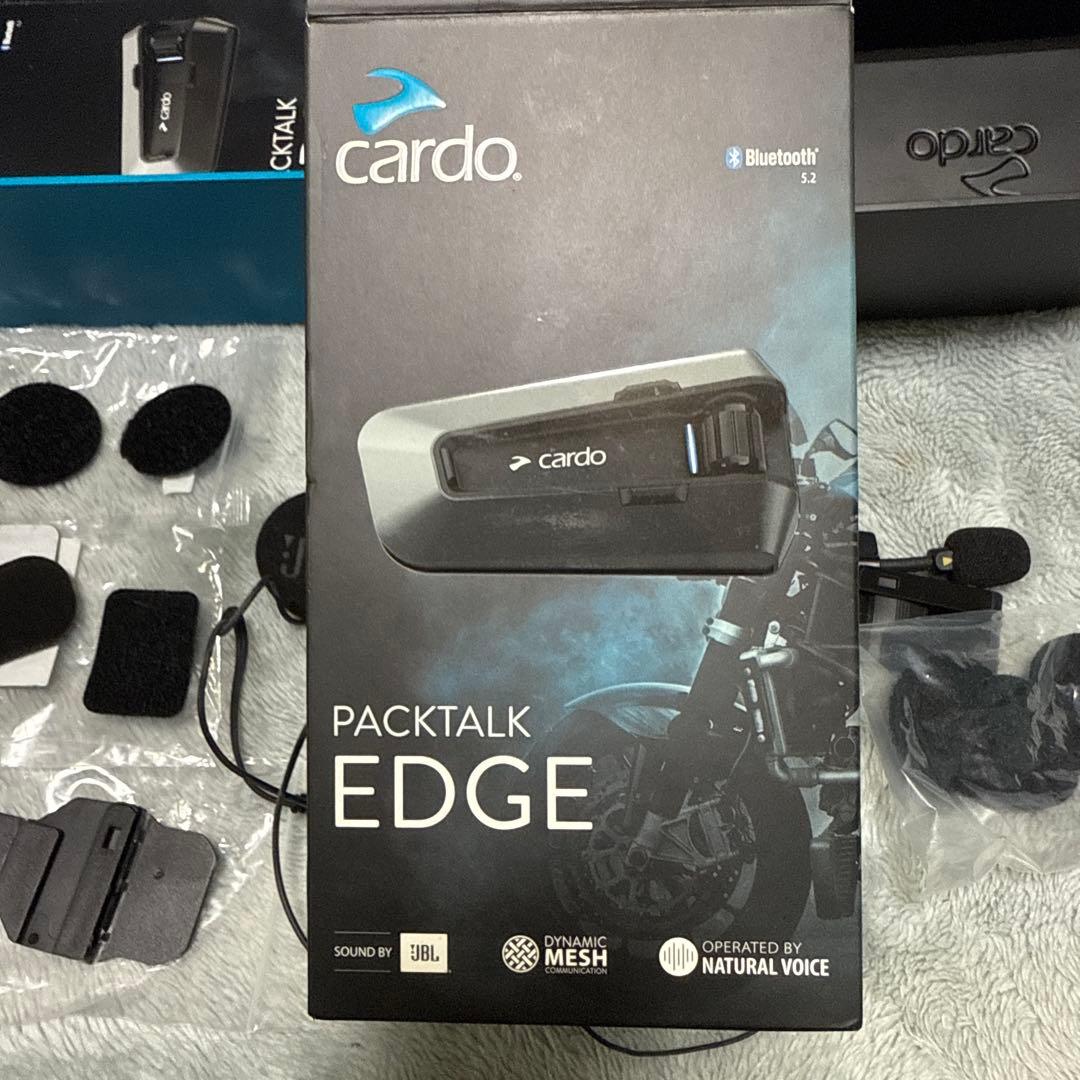 cardo PACKTALKEDGE カルド　パックトークエッジ　中古　インカム