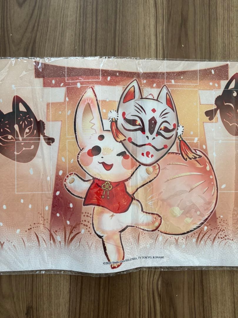 遊戯王　プレイマット　うかのみつねのたまゆら　韓国限定