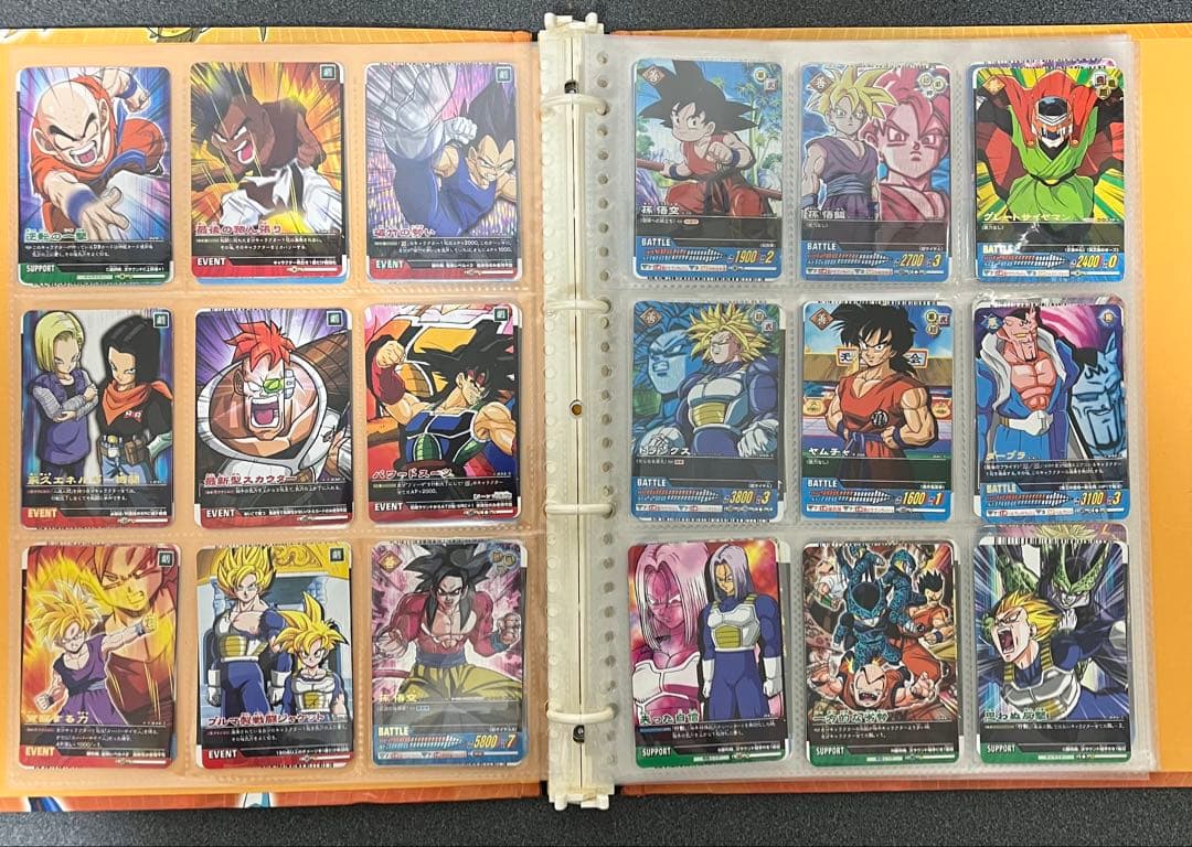 【傷あり・専用ファイル付】ドラゴンボールデータカードダスz2 フルコンプ