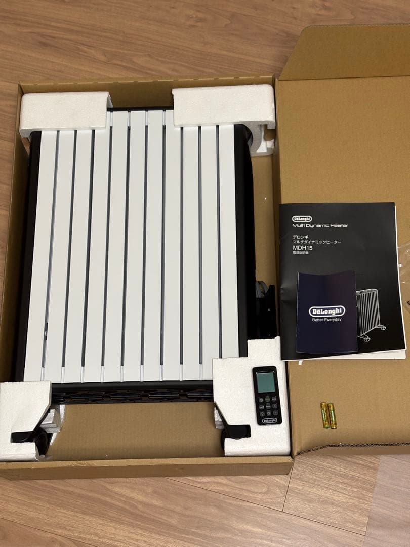 デロンギ マルチダイナミック オイルヒーター MDH15-BK