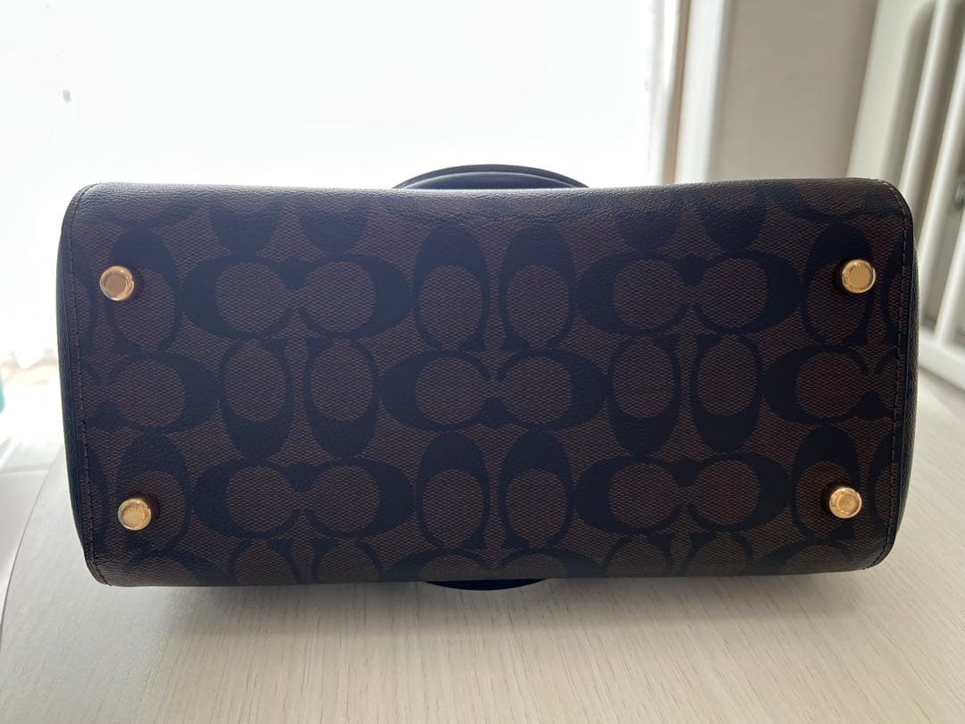 COACH コーチ ハンドバッグ ショルダーバッグ ブラウン F83607