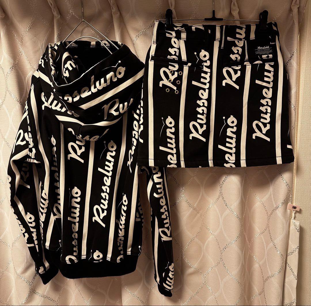 ラッセルノ　ゴルフウェア　フード付きパーカーとスカート　サイズ0