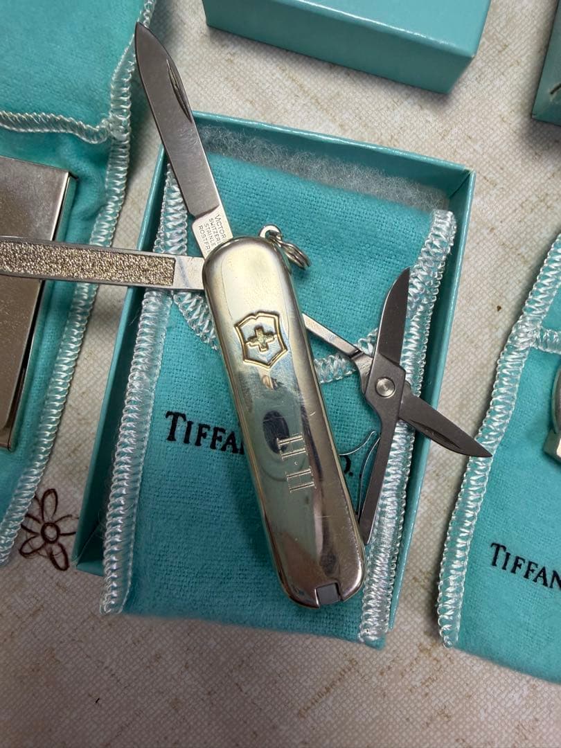 ティファニー　マルチツール、キーリング、カードケース