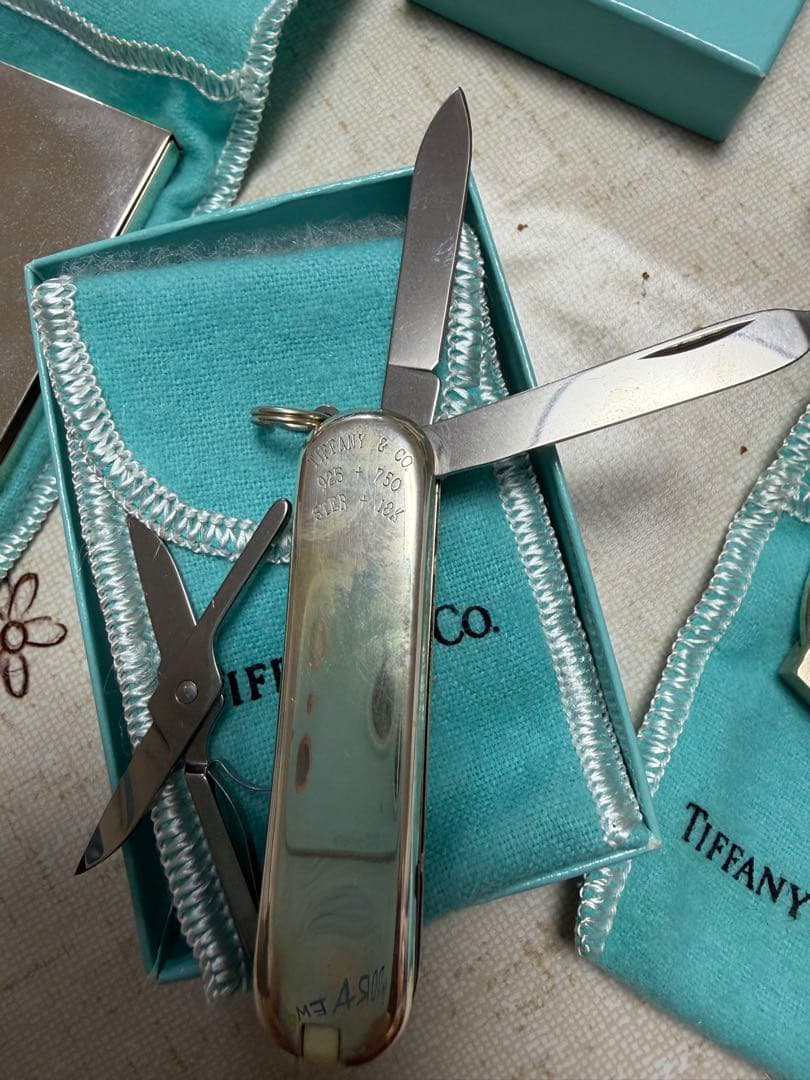 ティファニー　マルチツール、キーリング、カードケース