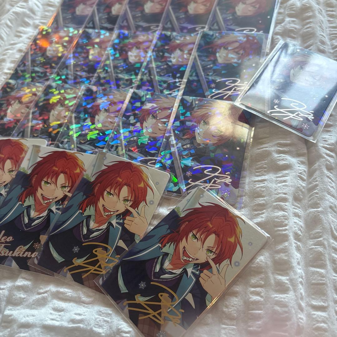 【レア】21枚セット　月永レオ 中国　珍蔵 カード　箔押し　追憶　　あんスタ